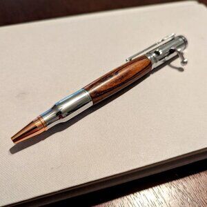 Bolt Action Pen Bullet Pen Metal Wood Material Great Gift For Dad Friend